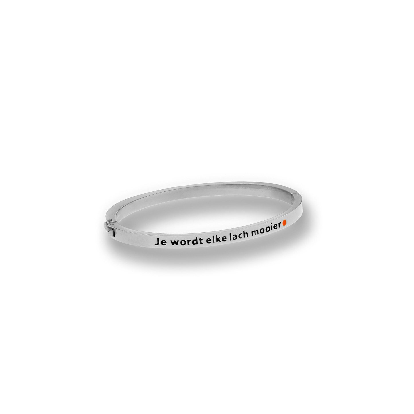 Armbandje 'Je wordt elke lach mooier'