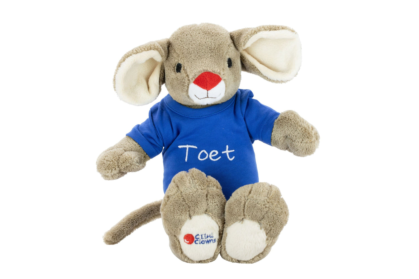 Toet knuffel met naamshirt