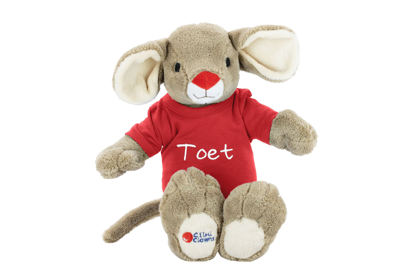 Toet knuffel met naamshirt
