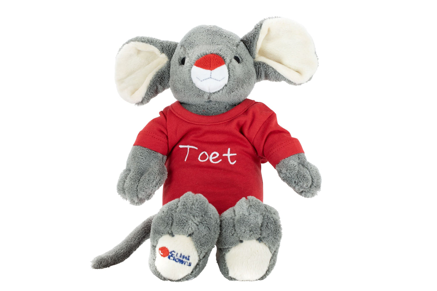 Toet knuffel met naamshirt