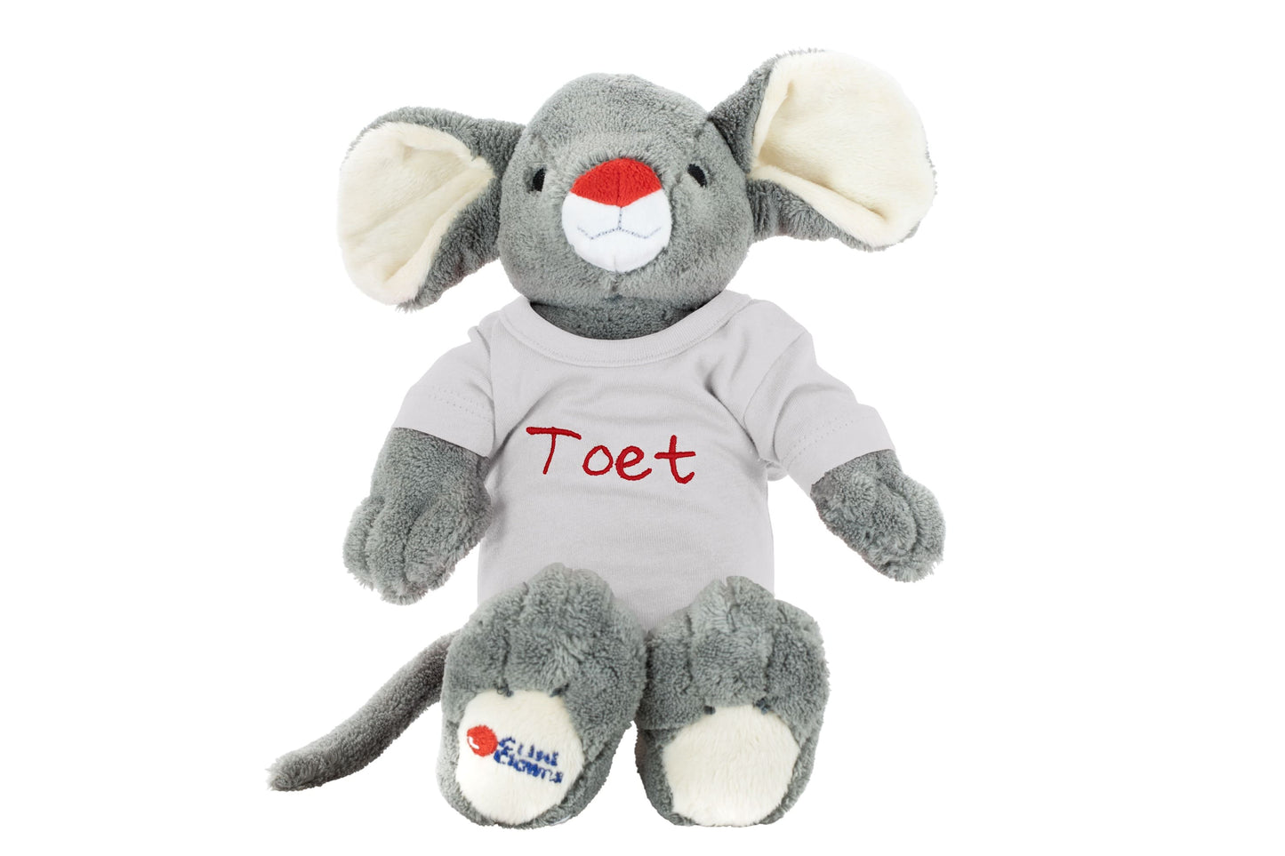 Toet knuffel met naamshirt