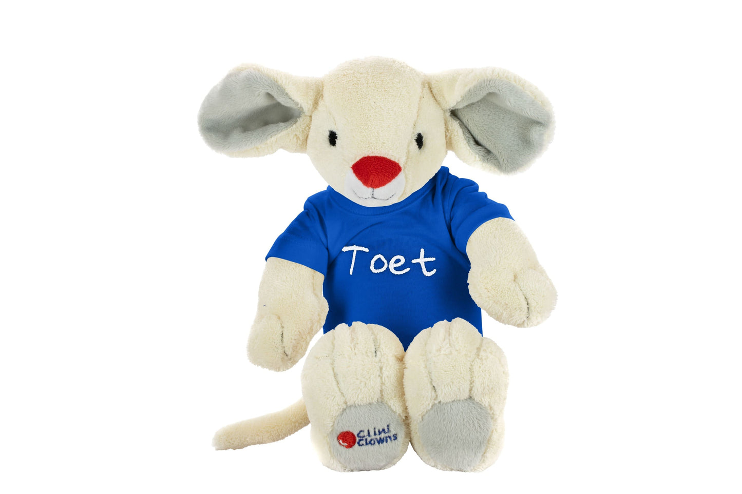 Toet knuffel met naamshirt