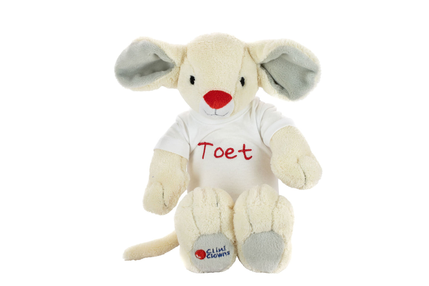 Toet knuffel met naamshirt